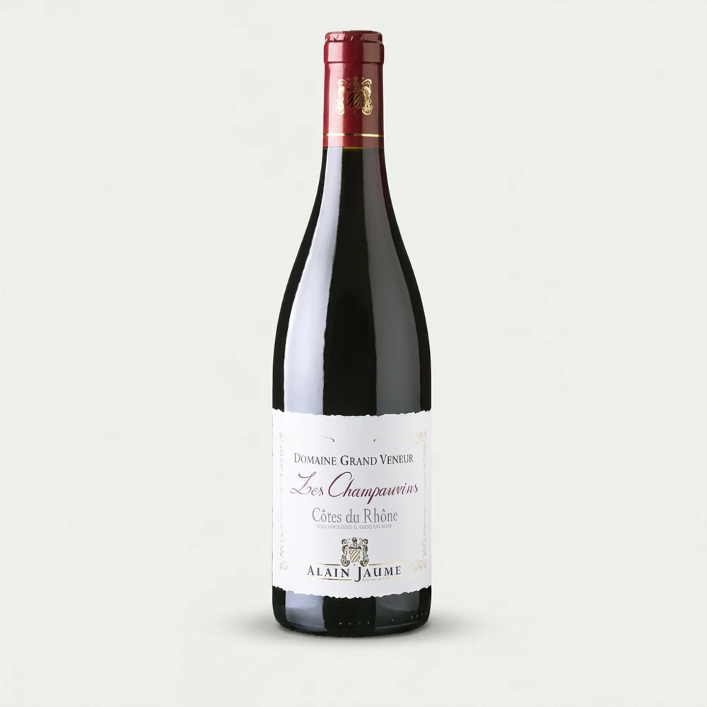 Bottle of Famille Alain Jaume — Domaine Grand Veneur Les Champauvins Côtes du Rhône 2022